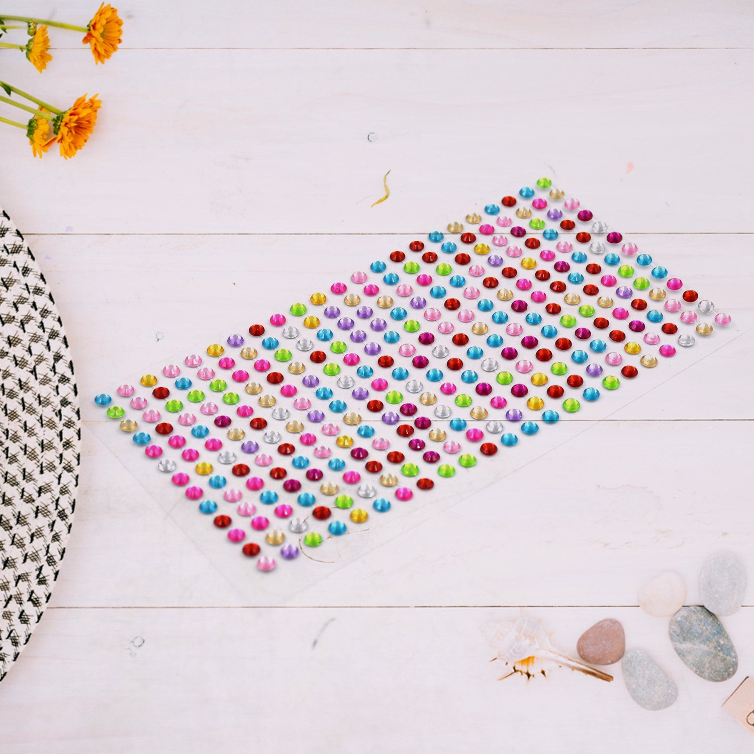 Self Adhesive Crystal Stickers for Art, Craft, Jewelry, Phone & School Projects