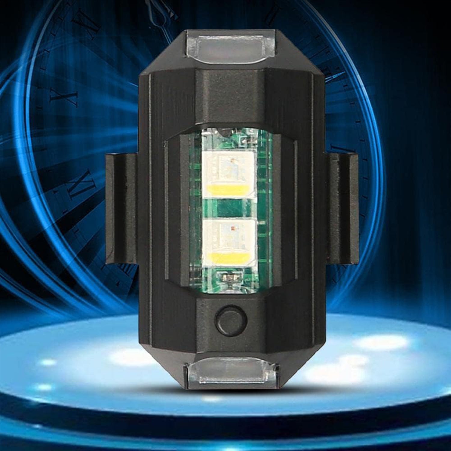 7497 Mini Led Strobe Lights Waterproof Lights Lightweight Rgb Led Lights Drone Strobe Lights Veicle Anti-collision Strobe Light Bike Motocycle Lights Usb Recharge Multi-colors