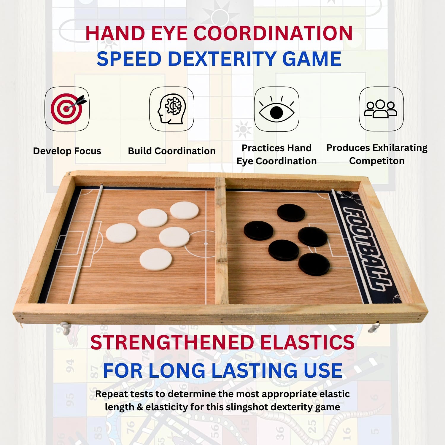 Elegant Wood Game Set