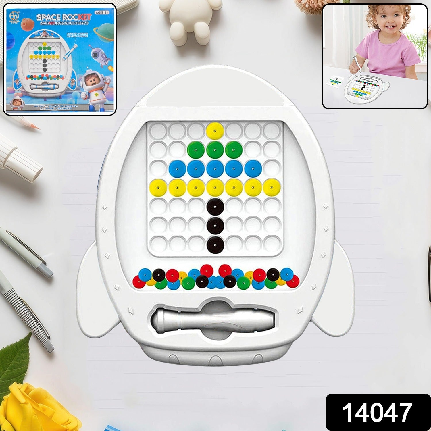 Rocket Design Magnetic Board