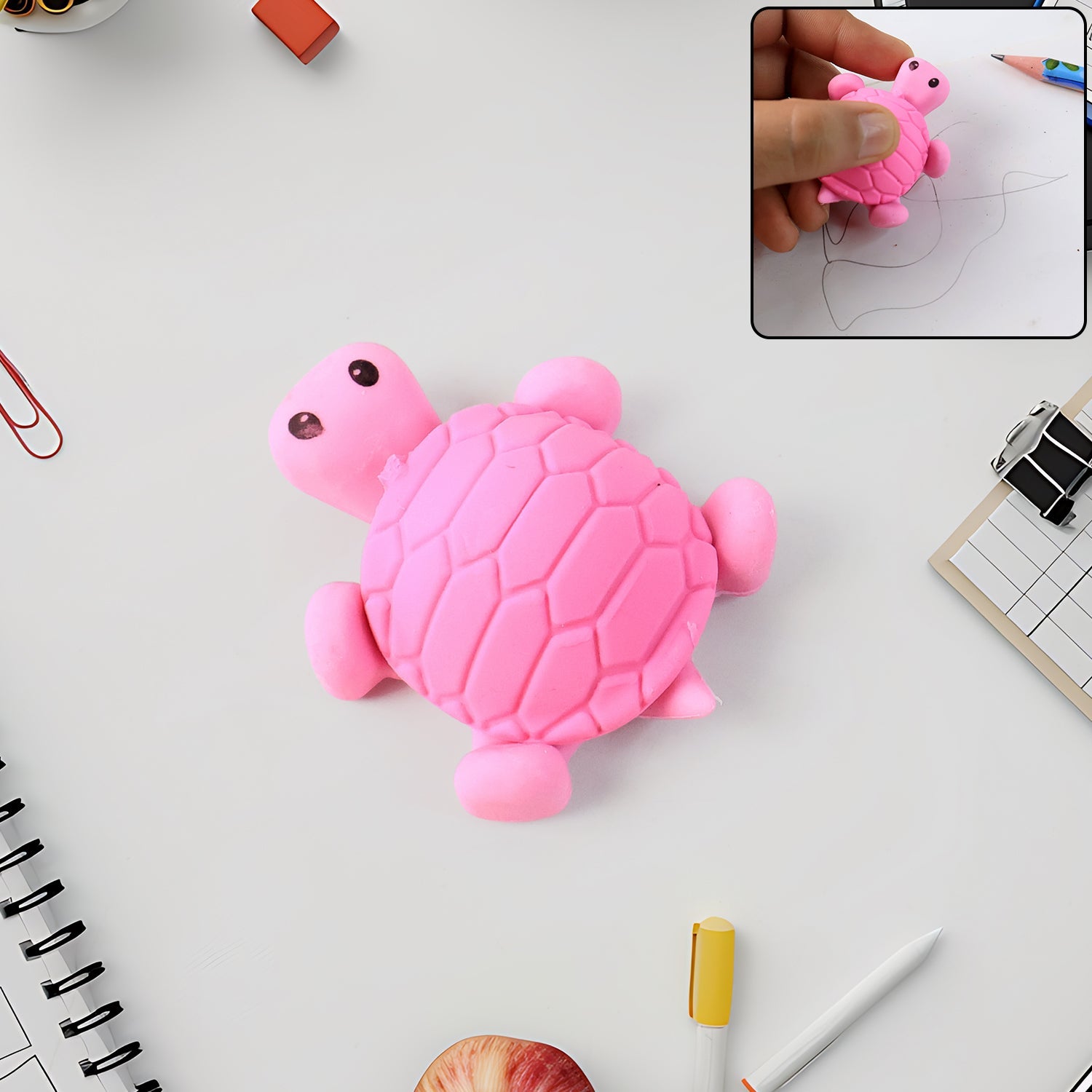 Cute Cartoon Turtle Eraser