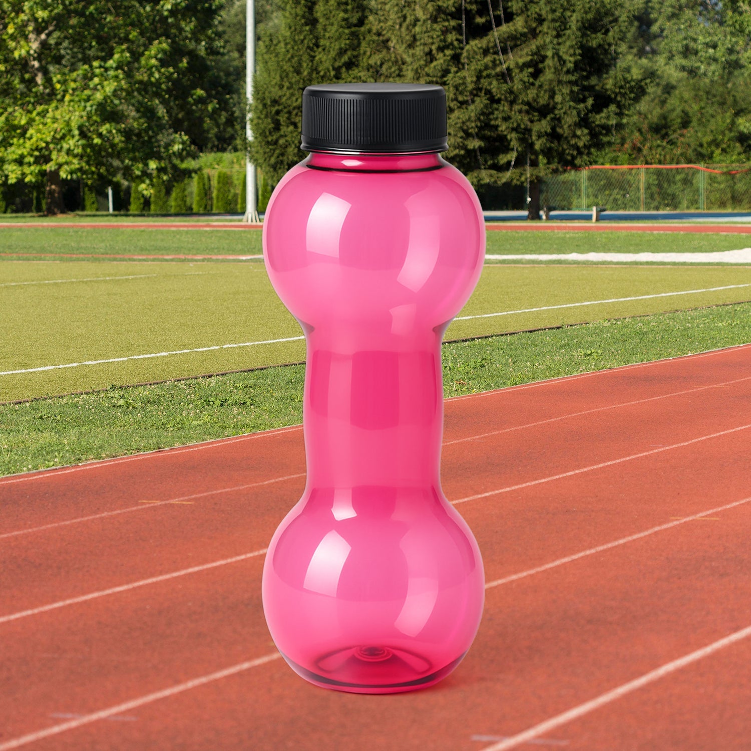 Plastic water Dumbbells Bottle