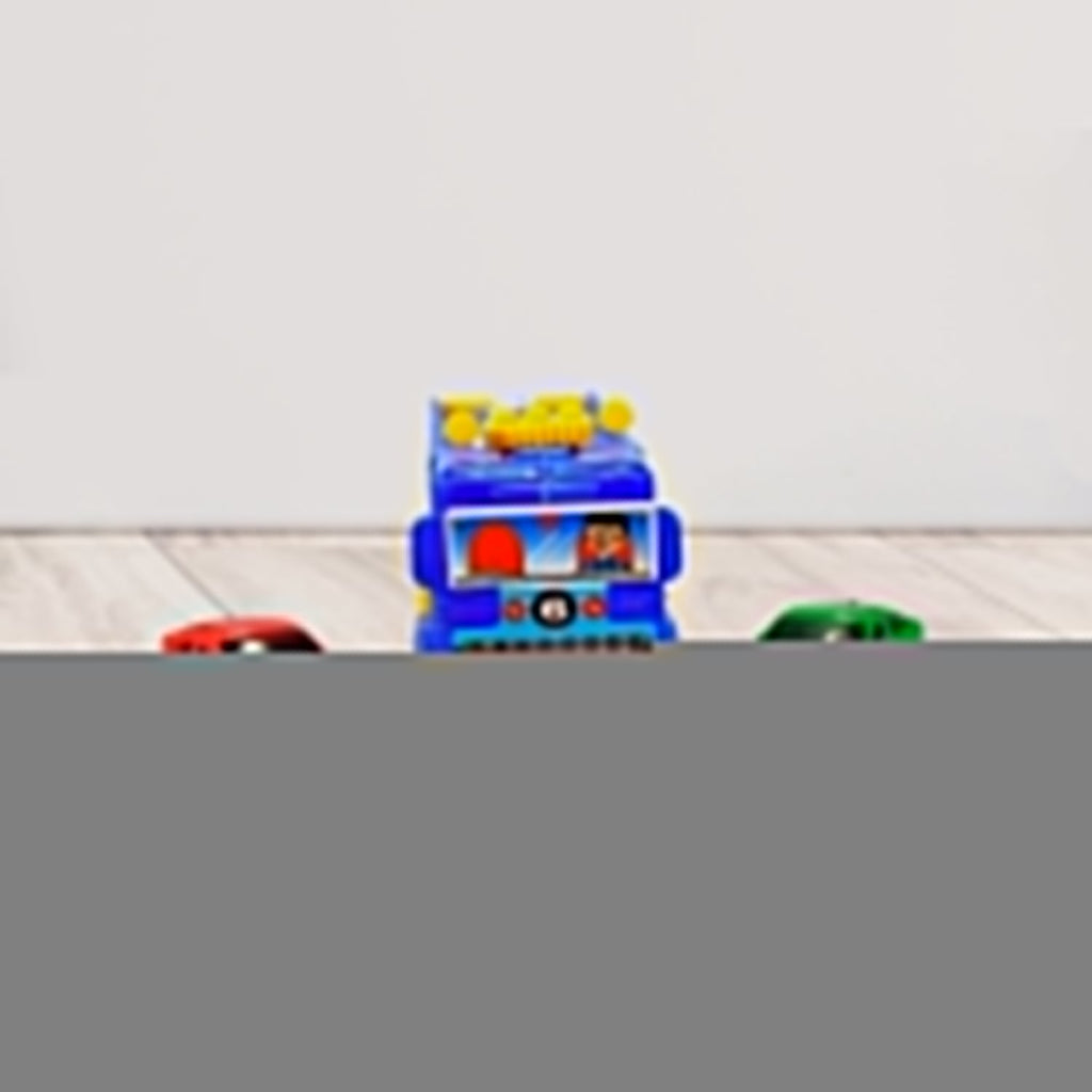Toy truck with mini cars set