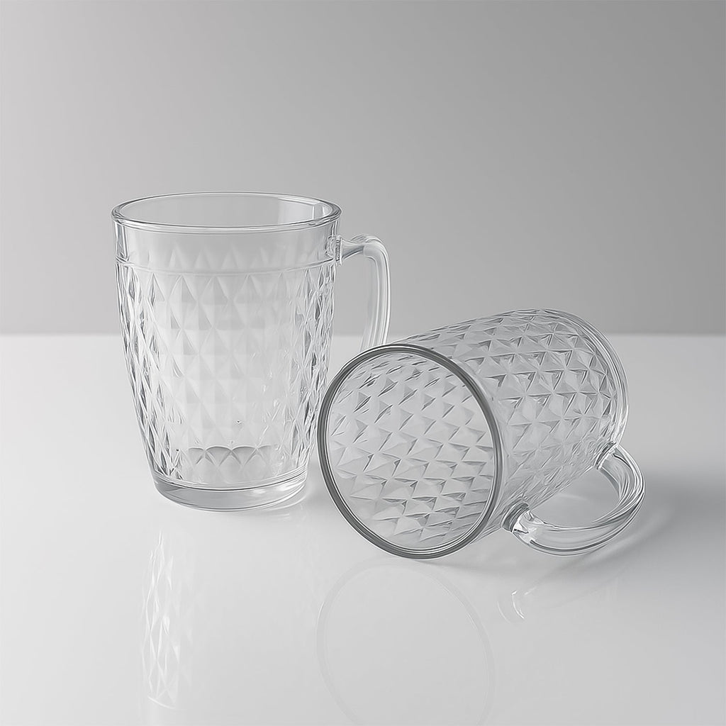 Apex Mocktail Mug Glass (2 Pc Set / 400 ML)