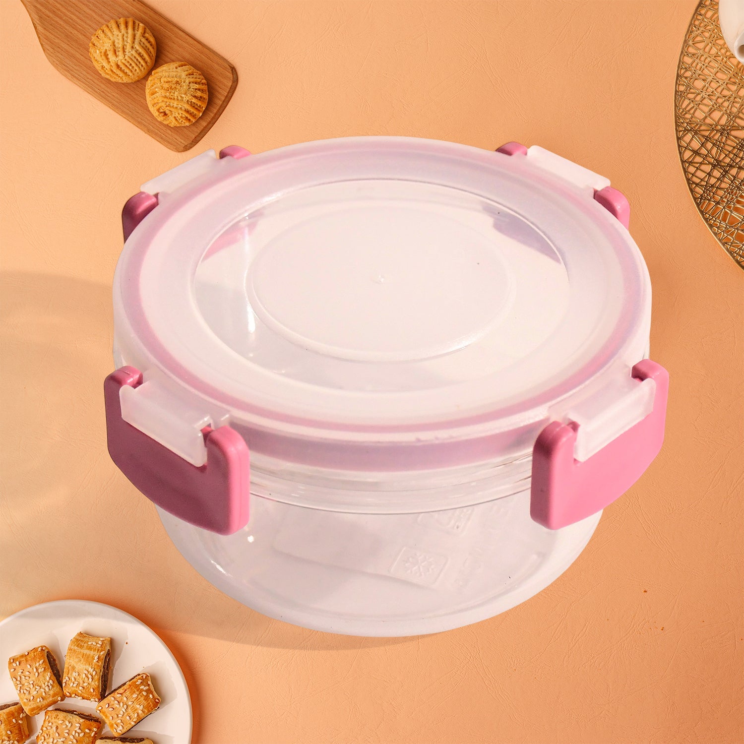 Apex Round Airtight Food Storage Container (1 Pc)