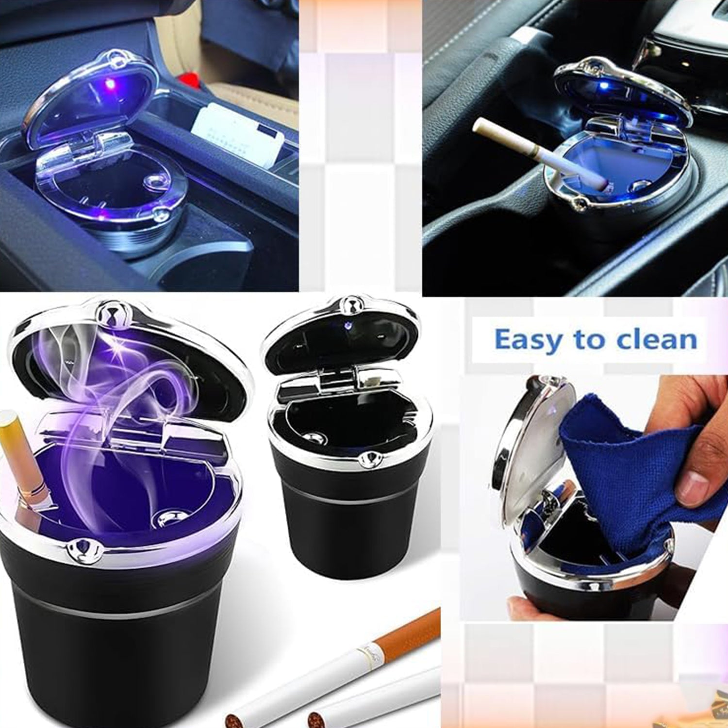 Lighted Car Ashtray