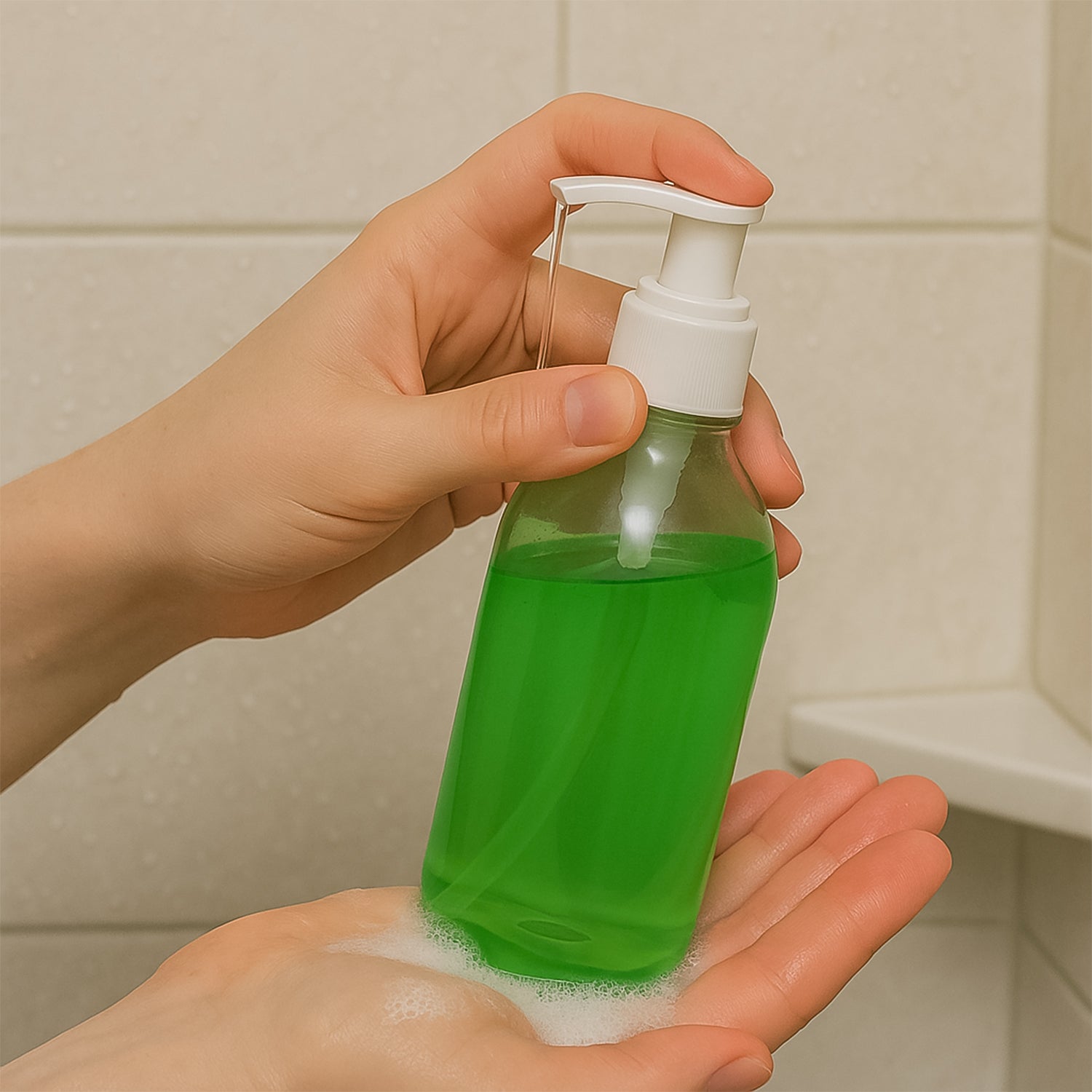 Doctor Chhoices / Choices Transparent Shower Gel – 500ml Bottle with Pump Dispenser