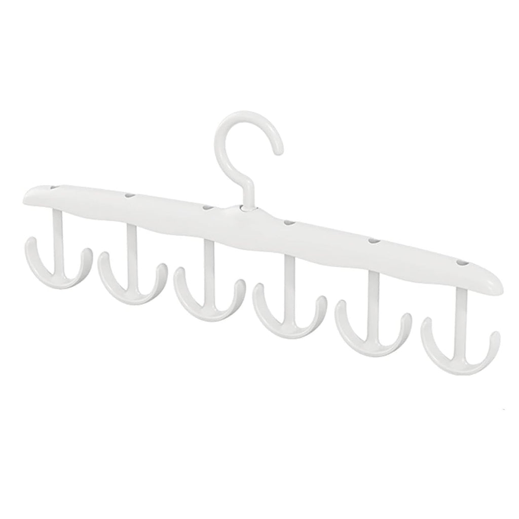 Rotatable Tank Top Hanger – Space Saving Closet Organizer for Dorms & Apartments (12-Hook)