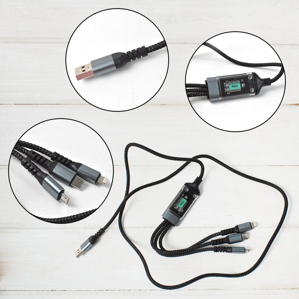 3-in-1 Super Fast Charging Cable 100w