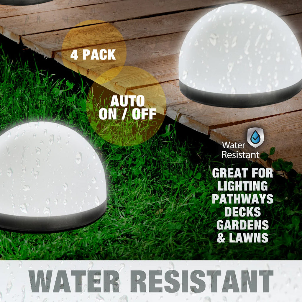 Solar Nest Outdoor Dome Lights