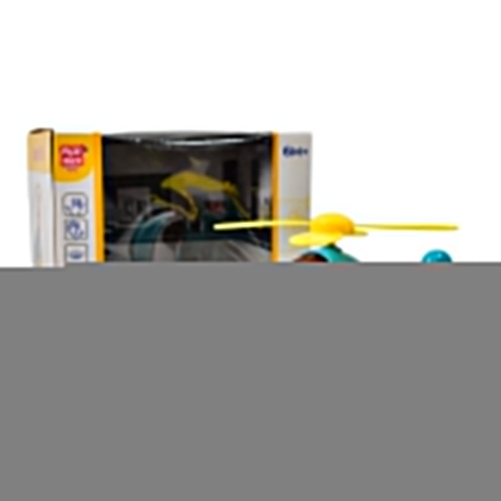 Electronic toy plane with lights