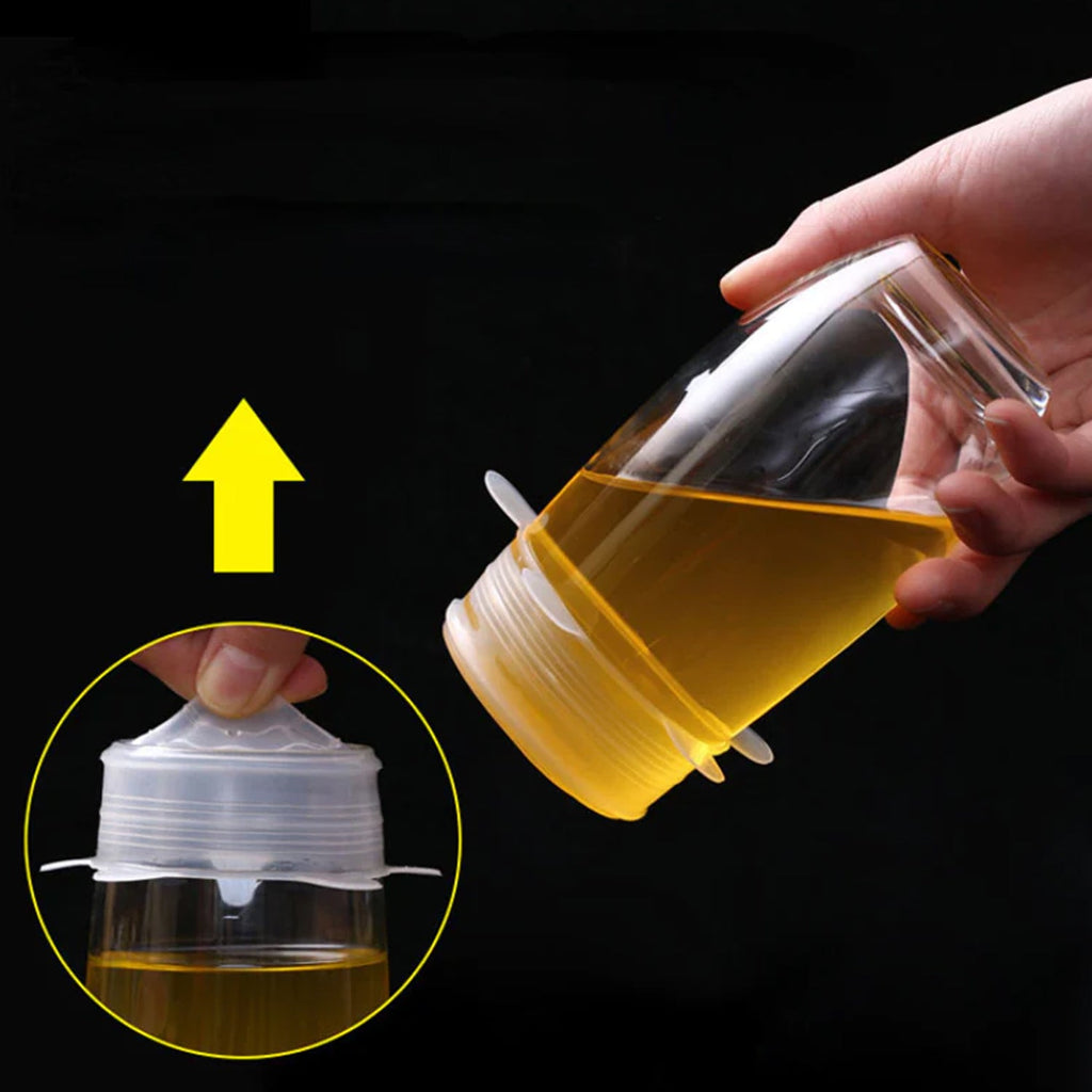 Silicone Stretch Lids, Microwave & Freezer Safe Food Covers (6 Pcs Set /95 Gm )