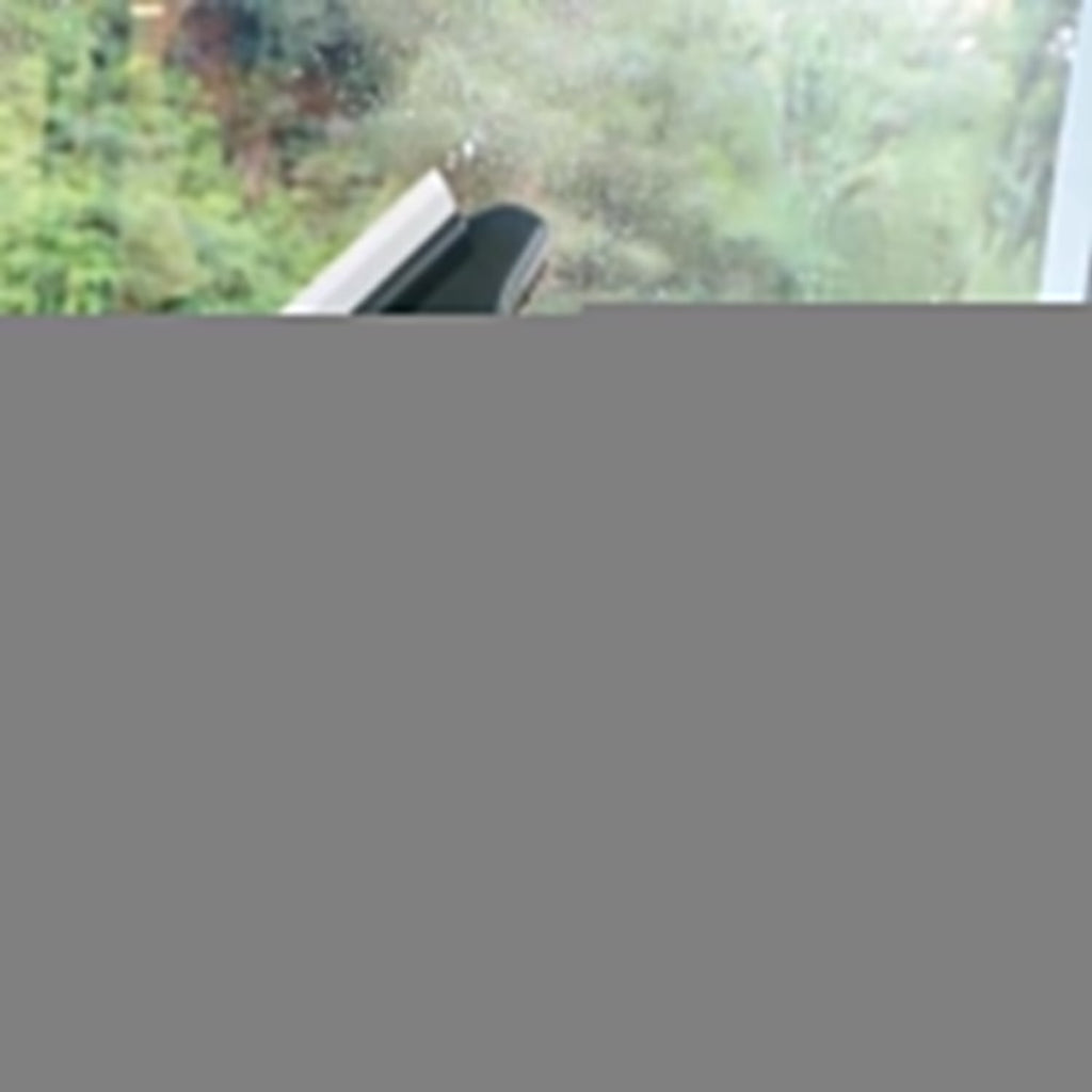 2-in-1 Mesh Cleaning Brush & Wiper with Extended Handle – Window Cleaner (1 Pc)