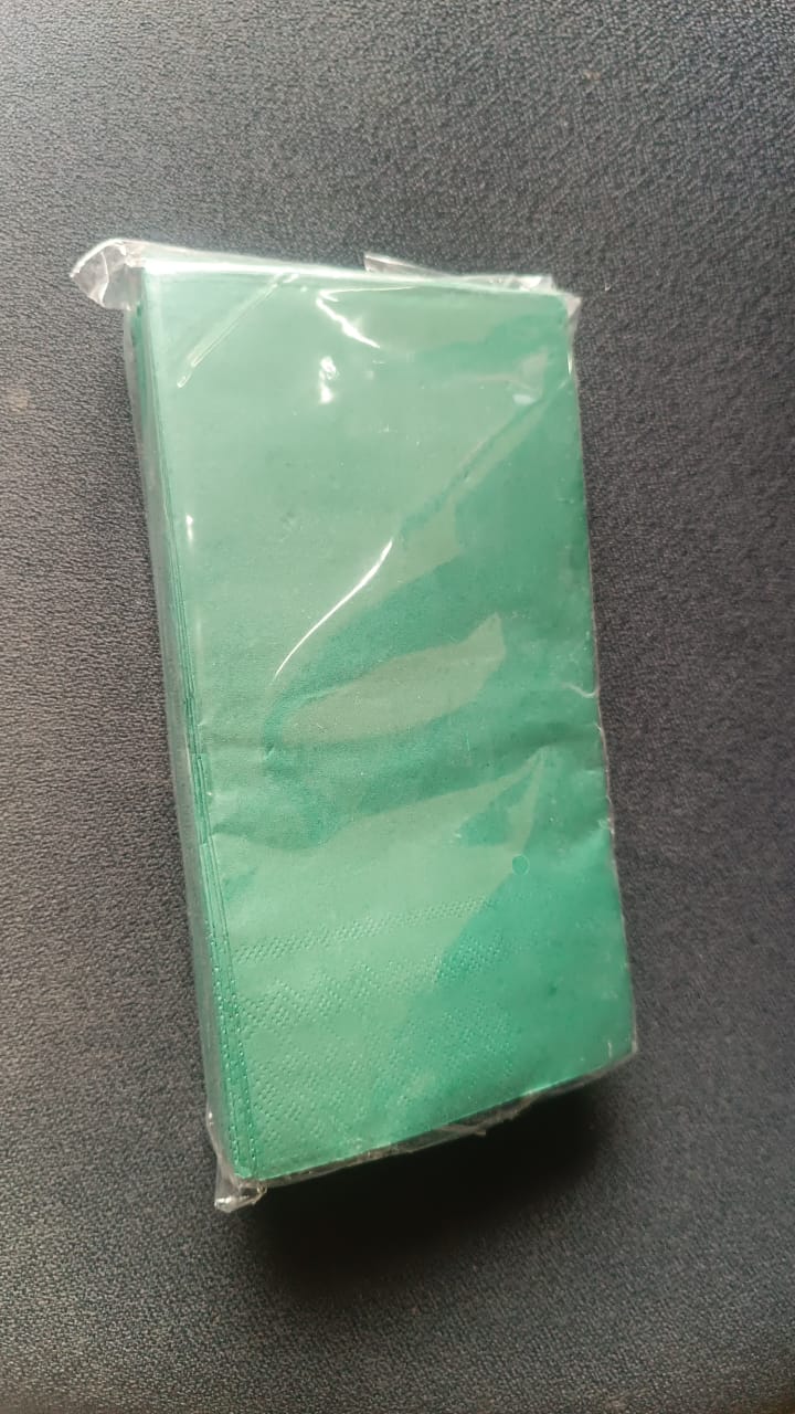 Multi-Color & Printed Disposable Food Wrapping Paper Set (20 Pc)