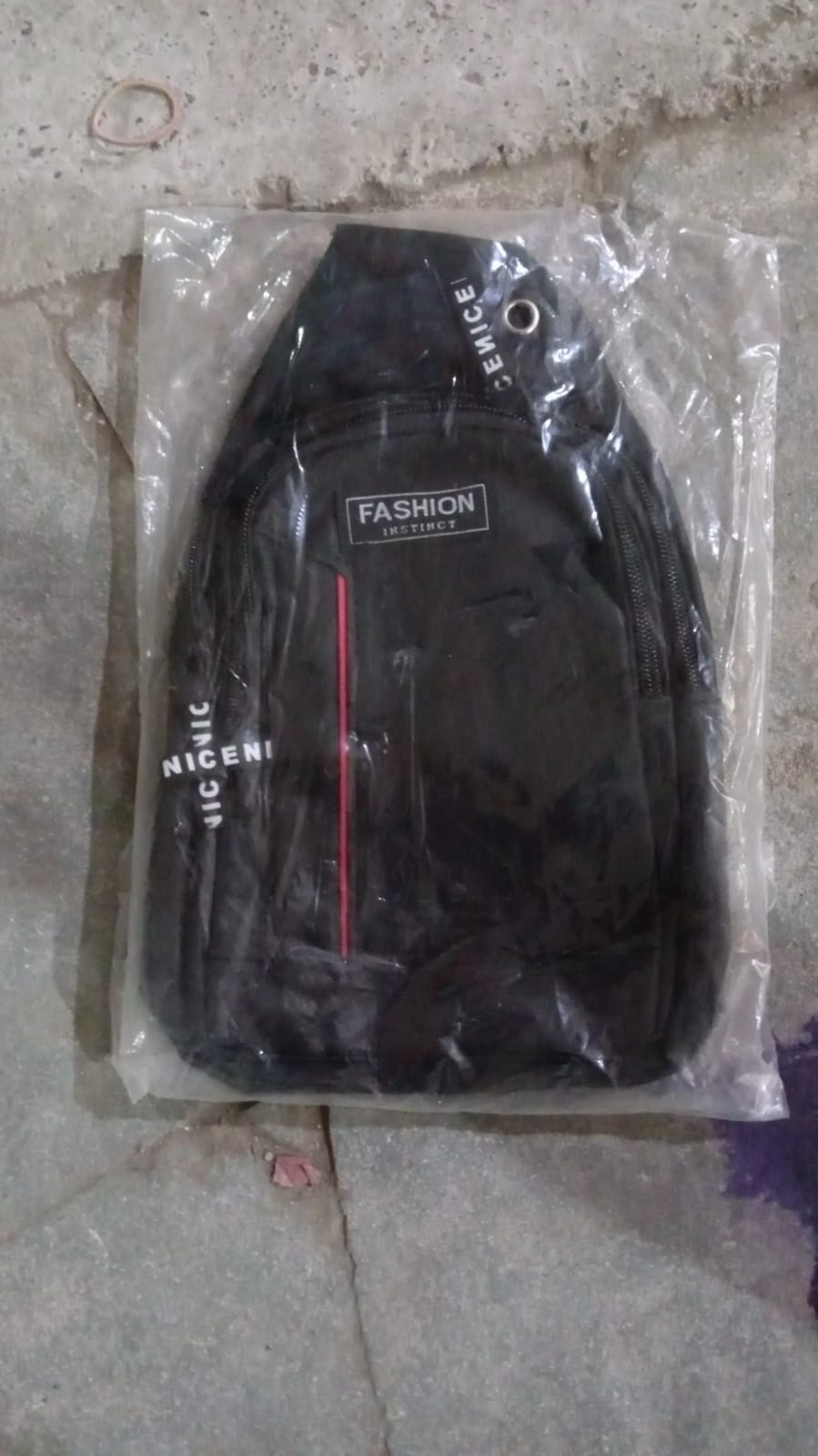 Waterproof Anti-Theft Crossbody Fanny Pack – (1 Pc, Black & Grey)