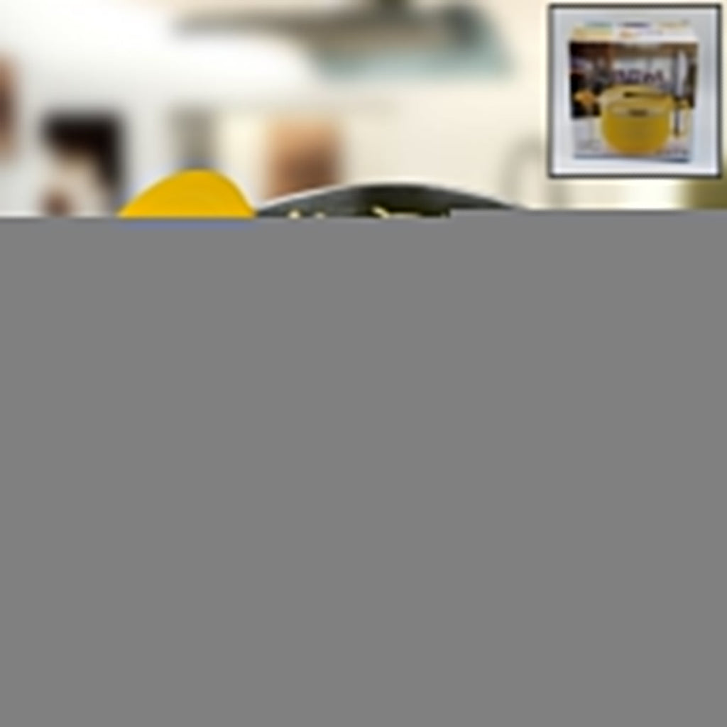 Yellow soup bowl with handle, ideal for cereals, soups, fruits, and snacks. Dishwasher safe and durable for daily use.