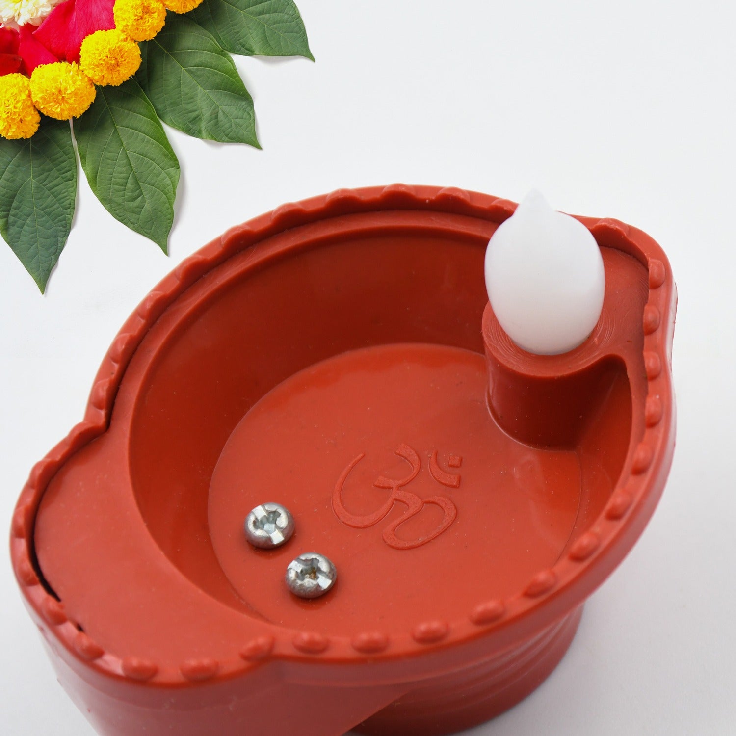 Water Sensor Diyas for Diwali Decoration | Diyas for Home Decoration| Diwali Decoration Items for Home Decor Diyas | Diwali LED Diyas Candle with Water Sensing Technology E-Diya (6Pc Set)