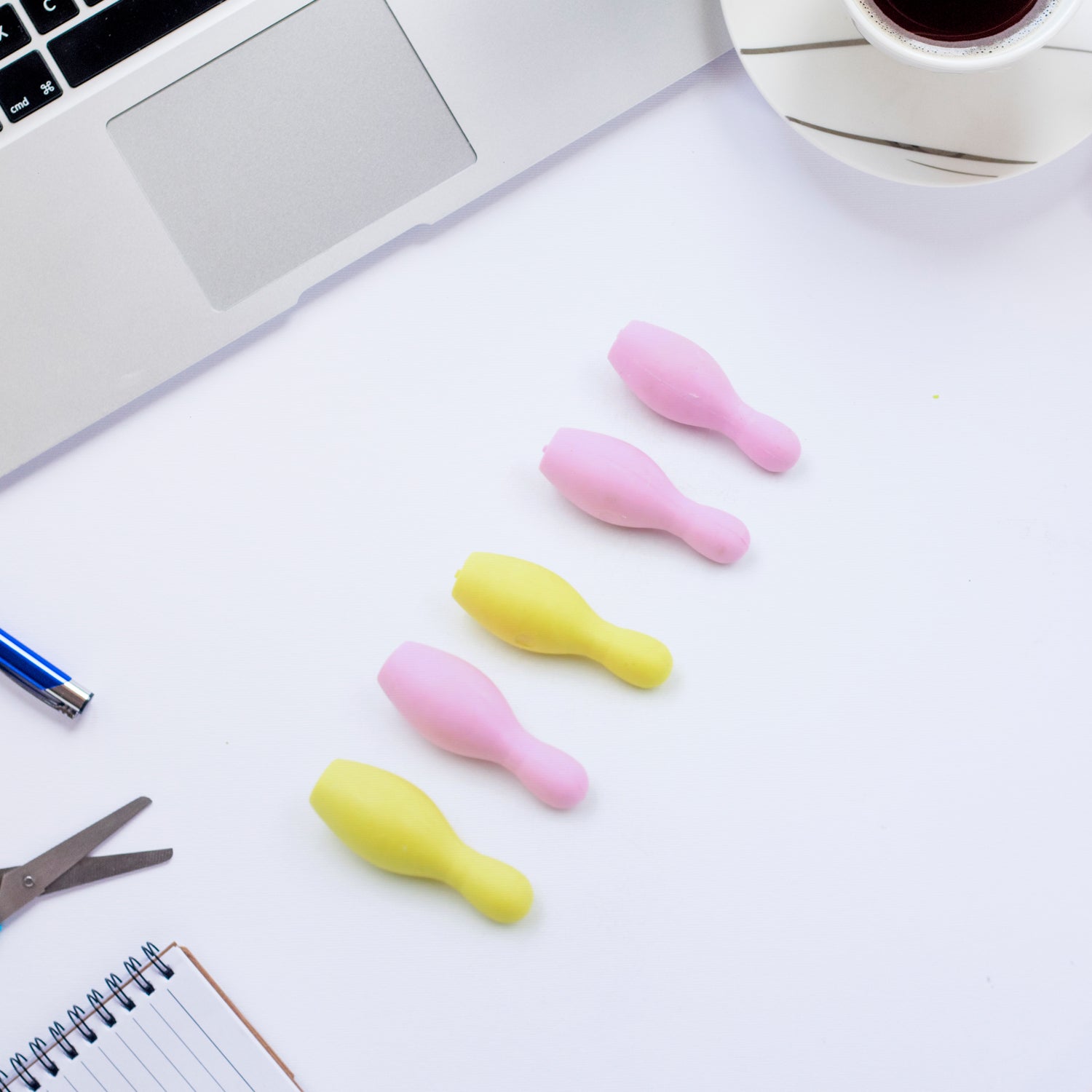 Mini Eraser Set for Kids (9 Pieces) - Fun Designs, Party Favors, School Prizes