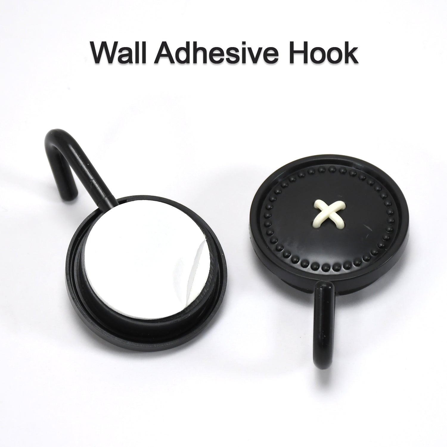 Heavy-Duty Wall Hooks (2 Pcs) for Home Use