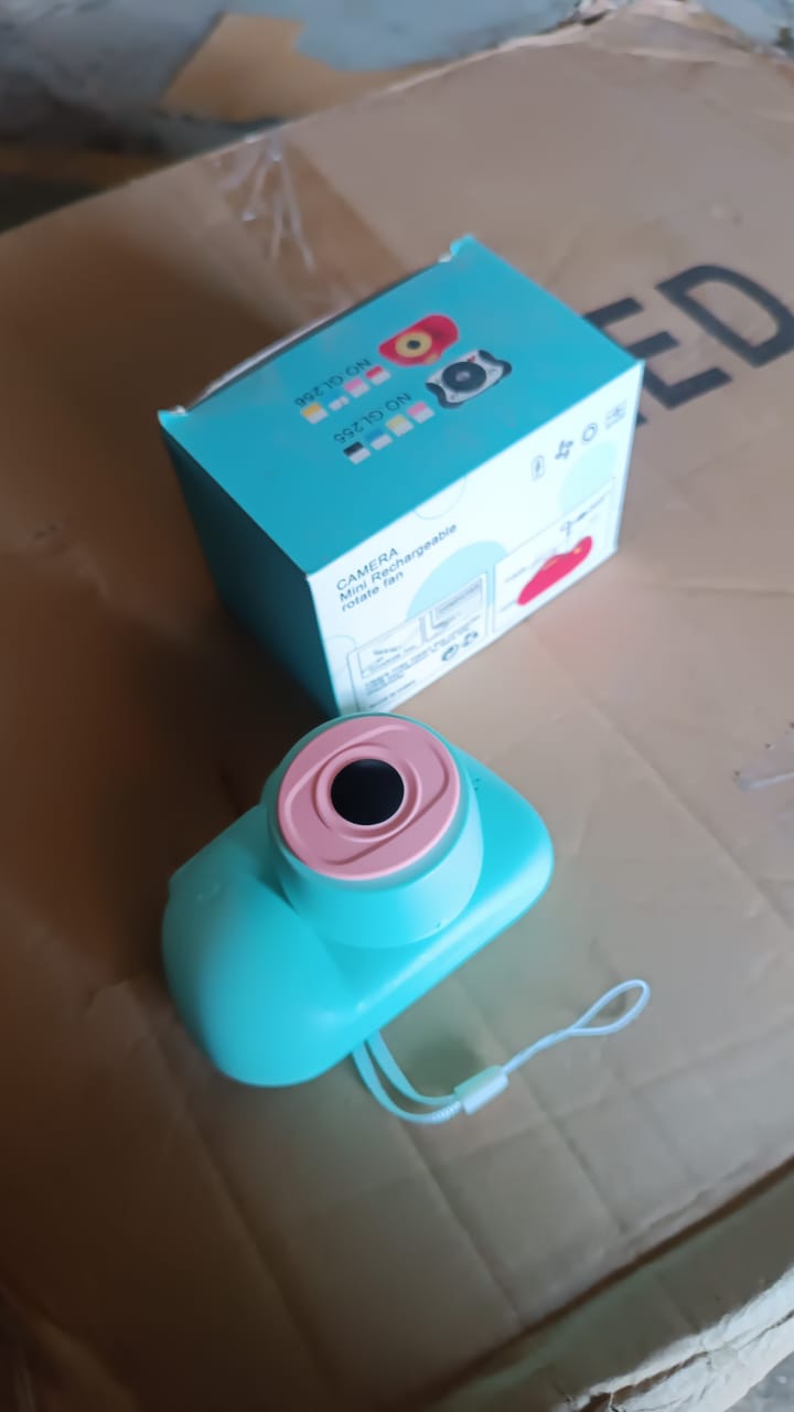 Portable Mini Camera-Shaped Handheld Fan