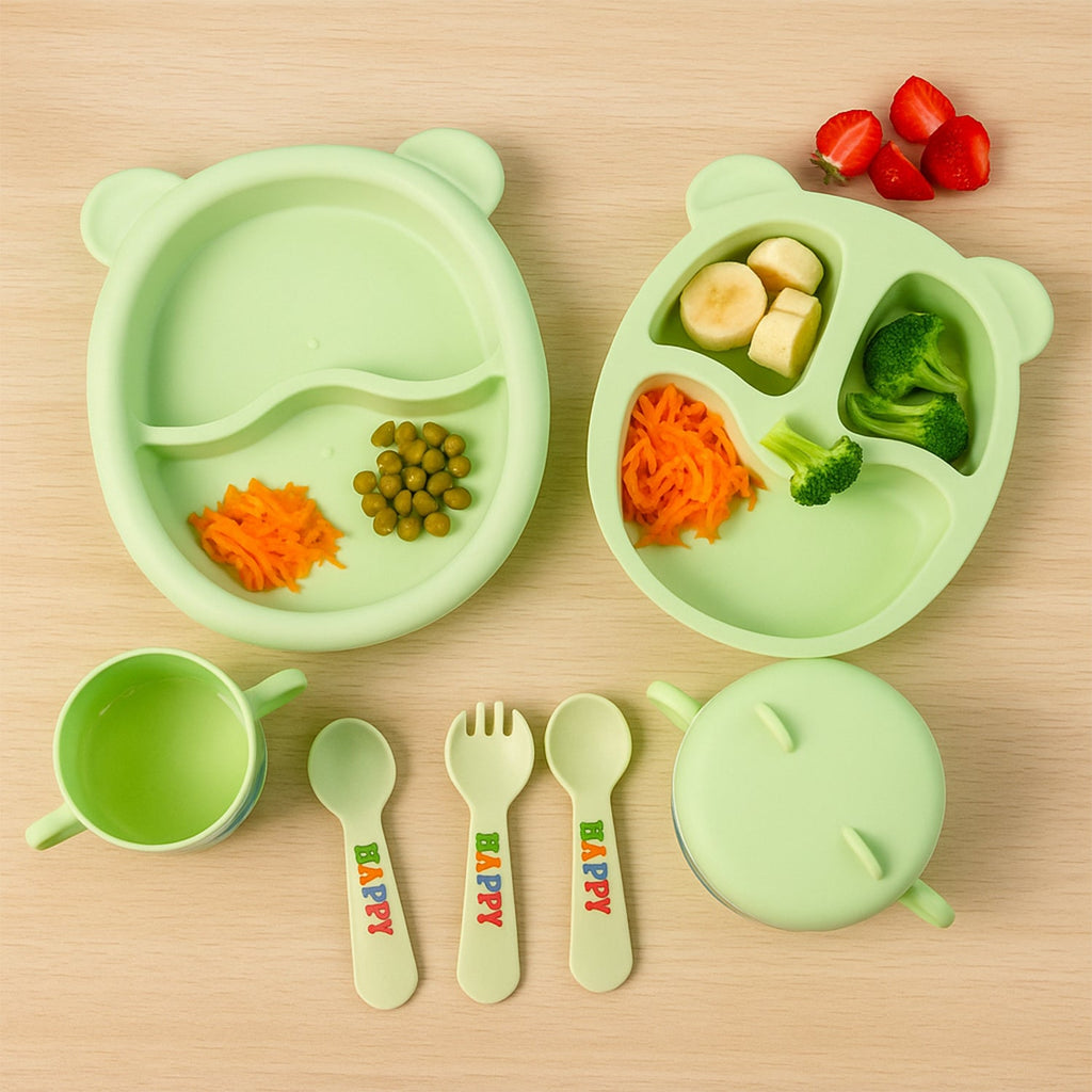 Kids Feeding Dinner (8 Pc Set)