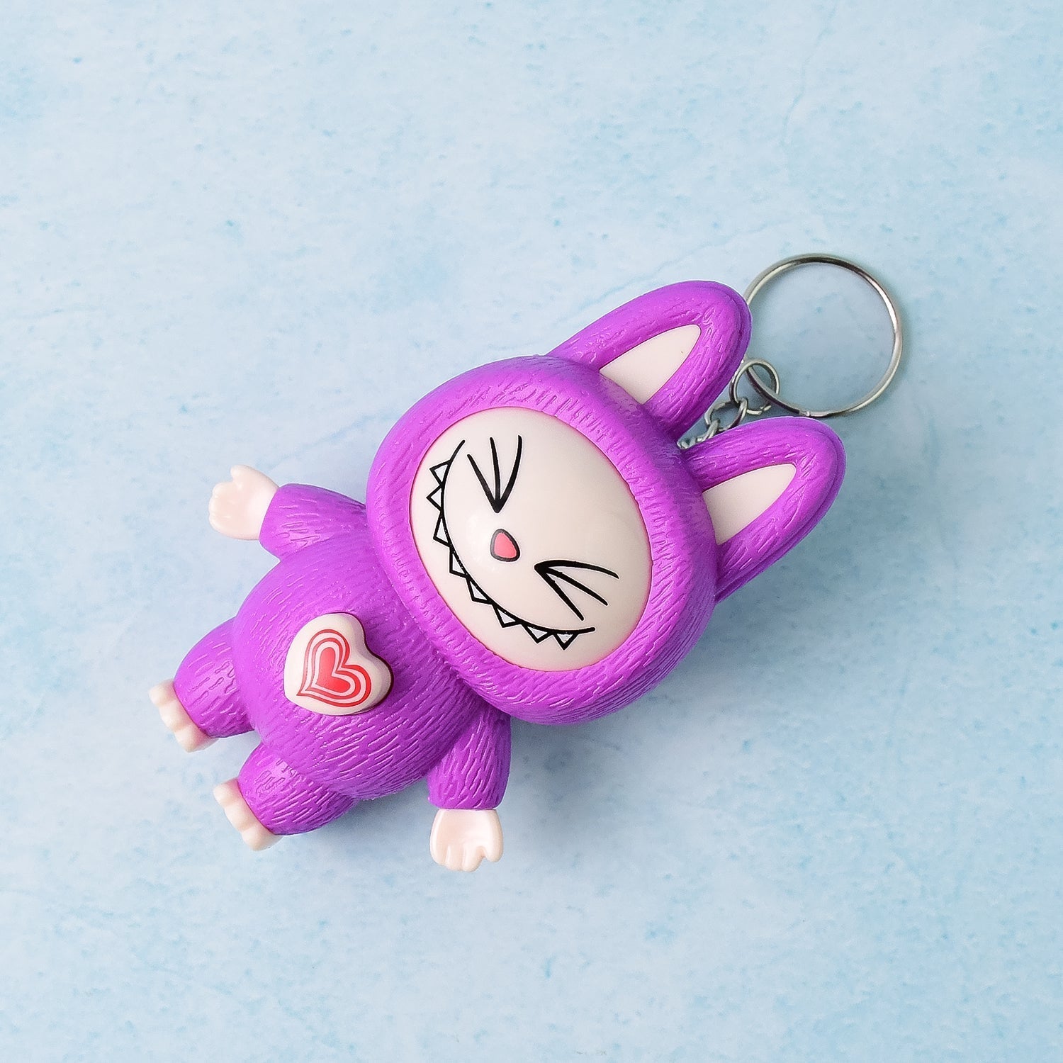 Cartoon Character Face Changing Toy With Key Holder, Keychain (1 Pc)